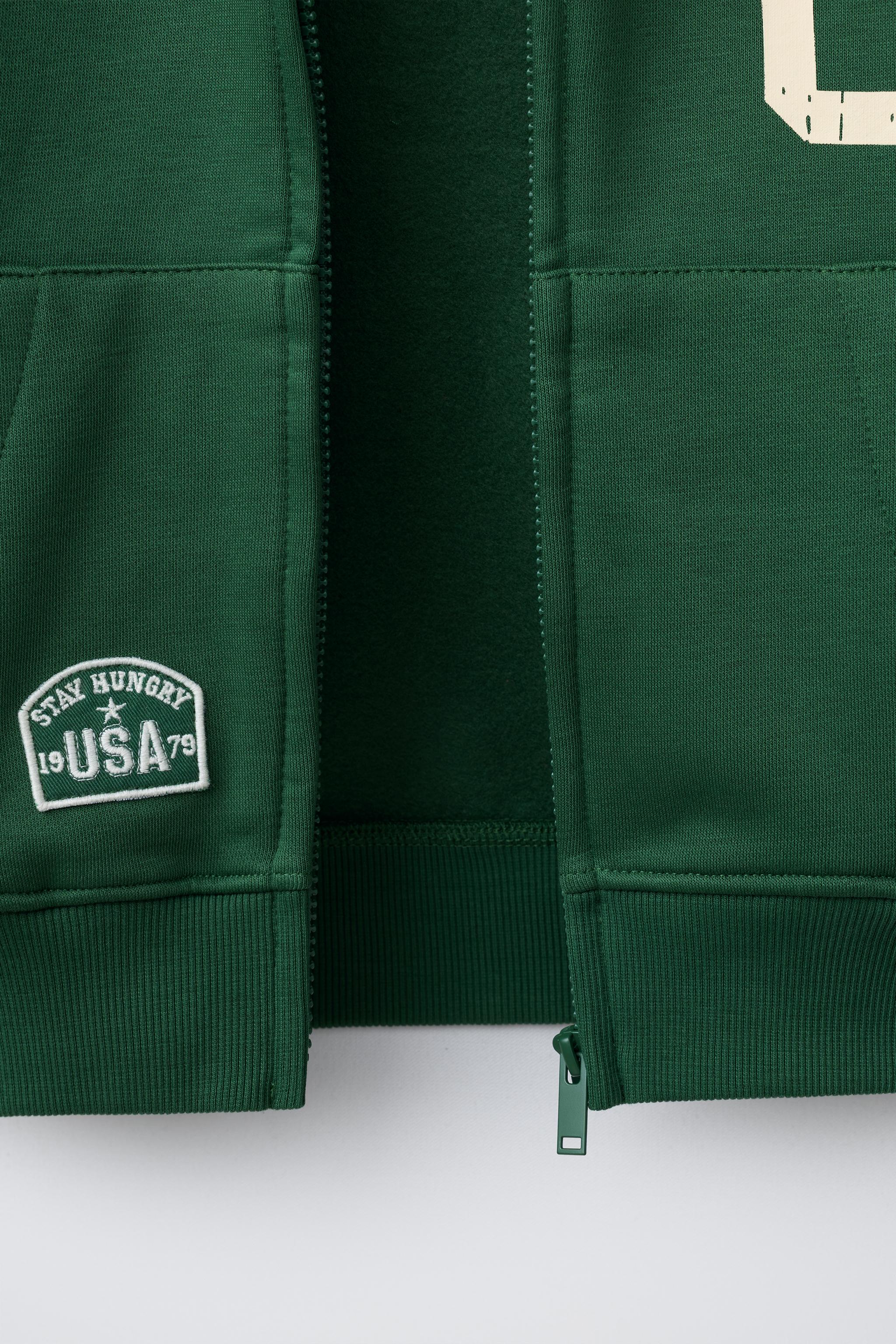 SWEAT À CAPUCHE JOGGING LETTRE